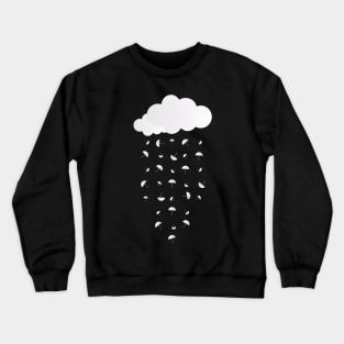 It's raining umbrellas Crewneck Sweatshirt